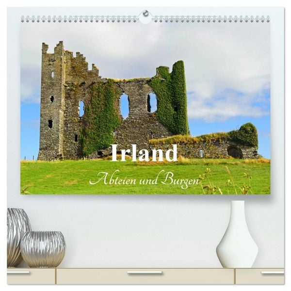 Produktbild: Irland - Abteien und Burgen (hochwertiger Premium Wandkalender 2026 DIN A2 quer), Kunstdruck in Hochglanz