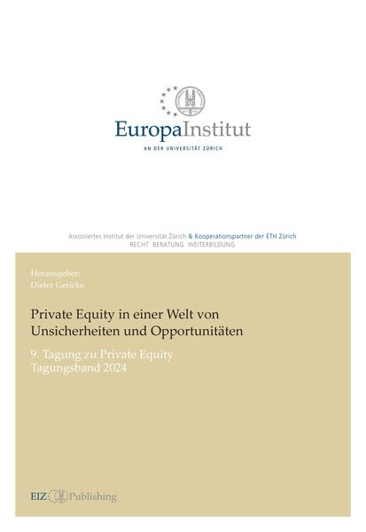 Produktbild: Private Equity in einer Welt von Unsicherheiten und Opportunit&auml;ten