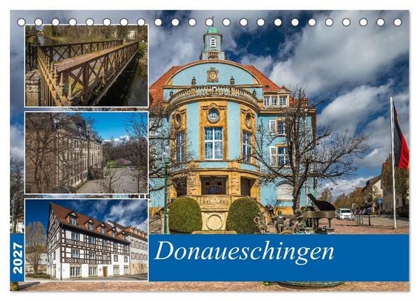 Produktbild: Donaueschingen (Tischkalender 2027 DIN A5 quer), CALVENDO Monatskalender