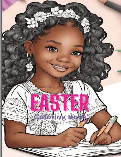 Produktbild: Easter Coloring Book for African American Girls