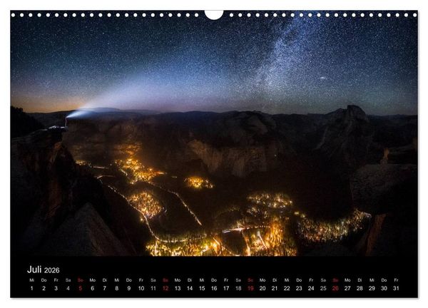 Produktbild: Sternensucher - Landschaft unter Sternen (Wandkalender 2026 DIN A3 quer), CALVENDO Monatskalender