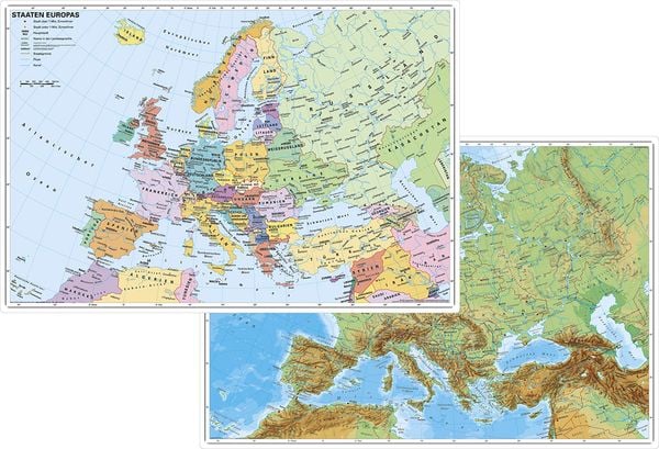Produktbild: Europa physisch /politisch