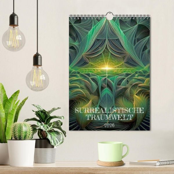 Produktbild: Surrealistische Traumwelt (Wandkalender 2026 DIN A4 hoch), CALVENDO Monatskalender