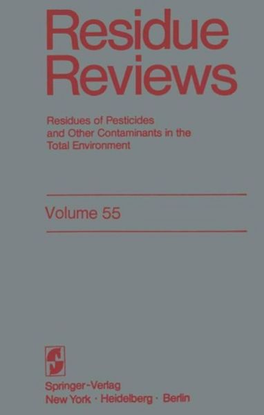Produktbild: Residue Reviews