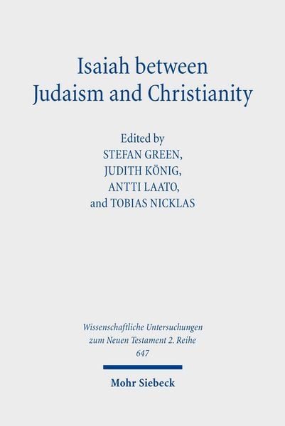 Produktbild: Isaiah between Judaism and Christianity