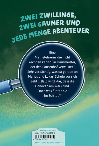 Produktbild: Die Jagd nach dem magischen Detektivkoffer, Band 6 - Schurken in der Schule