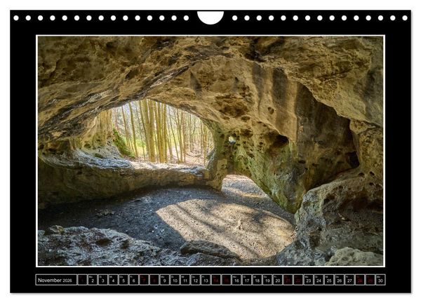 Produktbild: Wunderwelt Fr&auml;nkische Schweiz (Wandkalender 2026 DIN A4 quer), CALVENDO Monatskalender