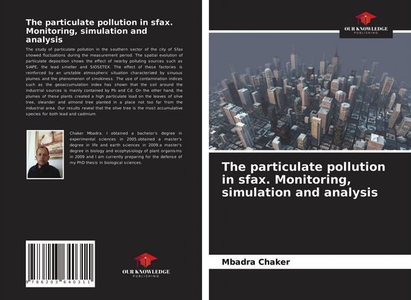 Produktbild: The particulate pollution in sfax. Monitoring, simulation and analysis