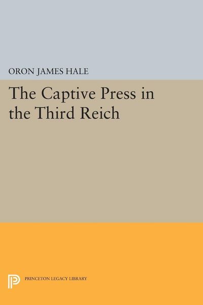 Produktbild: The Captive Press in the Third Reich