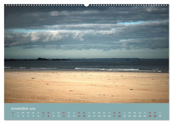 Produktbild: Sillonnez la plage (Calendrier mural 2026 DIN A2 vertical) calendrier de bureau
