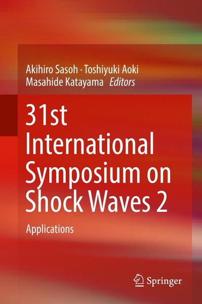 Produktbild: 31st International Symposium on Shock Waves 2