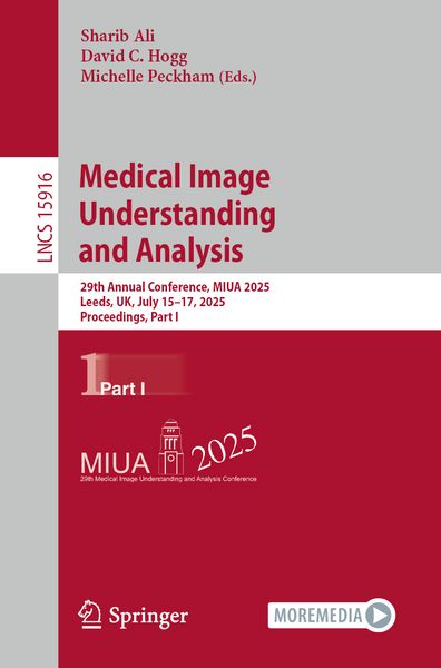 Produktbild: Medical Image Understanding and Analysis