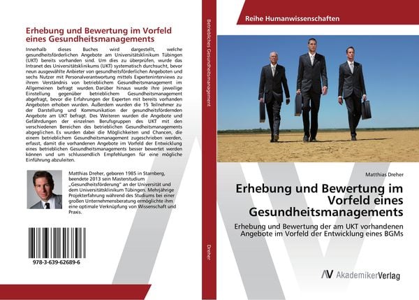 Produktbild: Erhebung und Bewertung im Vorfeld eines Gesundheitsmanagements