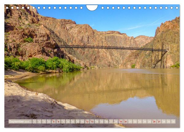 Produktbild: Grand Canyon - Perspektiven einer au&szlig;ergew&ouml;hnlichen Schlucht (Wandkalender 2026 DIN A4 quer), CALVENDO Monatskalender