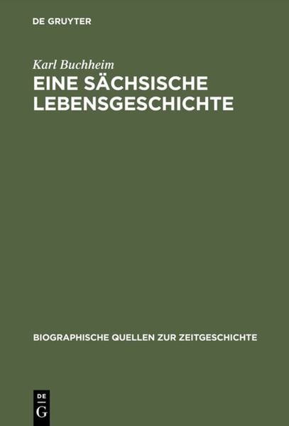 Produktbild: Eine s&auml;chsische Lebensgeschichte