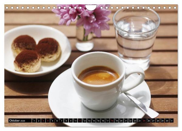 Produktbild: Espressozeit (Wandkalender 2026 DIN A4 quer), CALVENDO Monatskalender