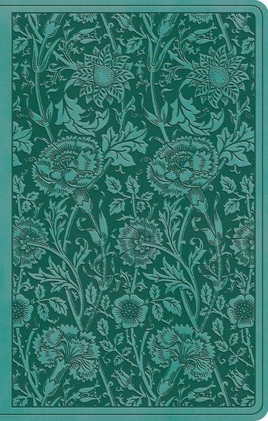 Produktbild: ESV Premium Gift Bible (Trutone, Teal, Floral Design)
