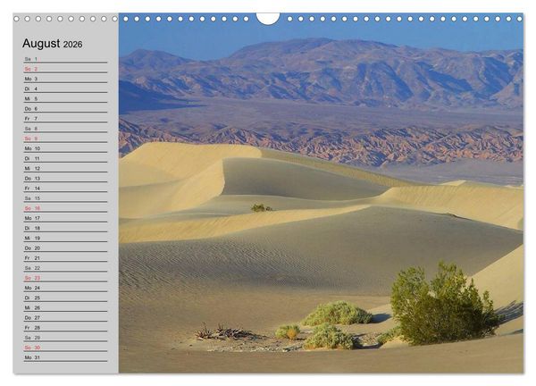 Produktbild: Kalifornien. Die goldene Westk&uuml;ste (Wandkalender 2026 DIN A3 quer), CALVENDO Monatskalender