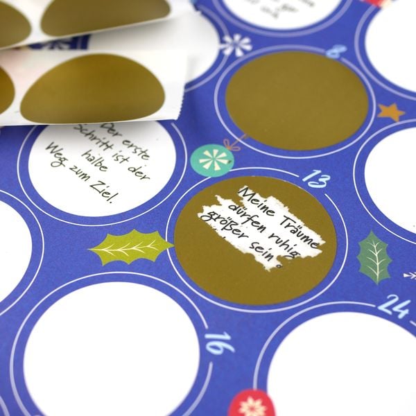 Produktbild: Weil du einzigartig bist &ndash; Der Rubbel-Adventskalender f&uuml;r Jungs