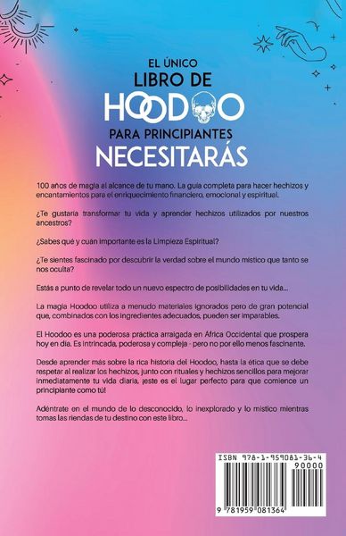 Produktbild: El &uacute;nico libro de Hoodoo para principiantes que necesitar&aacute;s