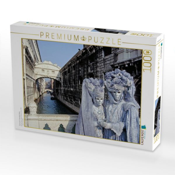 Produktbild: CALVENDO Puzzle Carneval in Venedig, Italien | 1000 Teile Lege-Gr&ouml;&szlig;e 64x48cm Foto-Puzzle f&uuml;r gl&uuml;ckliche Stunden