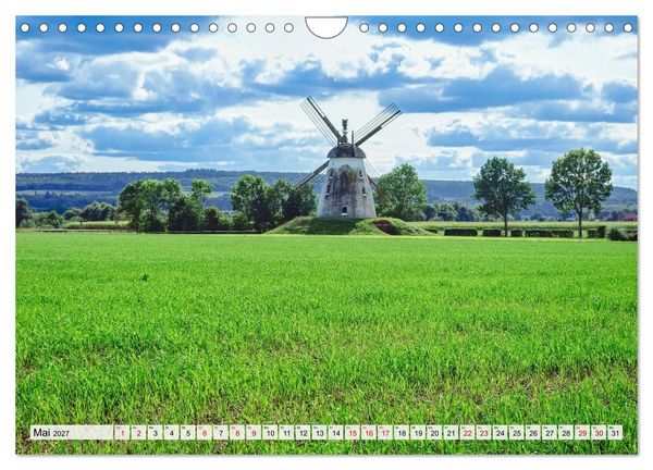 Produktbild: Die Obere Weser - von Hamel bis zur Porta Westfalica (Wandkalender 2027 DIN A4 quer), CALVENDO Monatskalender