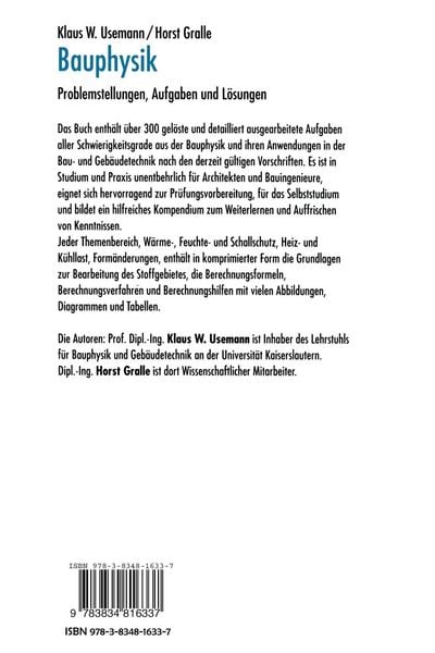 Produktbild: Bauphysik