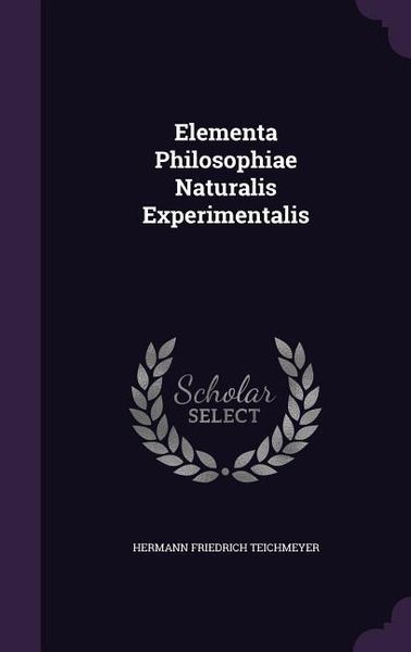 Produktbild: Elementa Philosophiae Naturalis Experimentalis