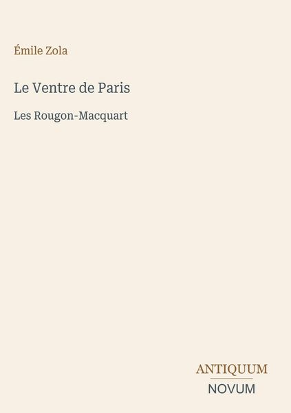 Produktbild: Le Ventre de Paris