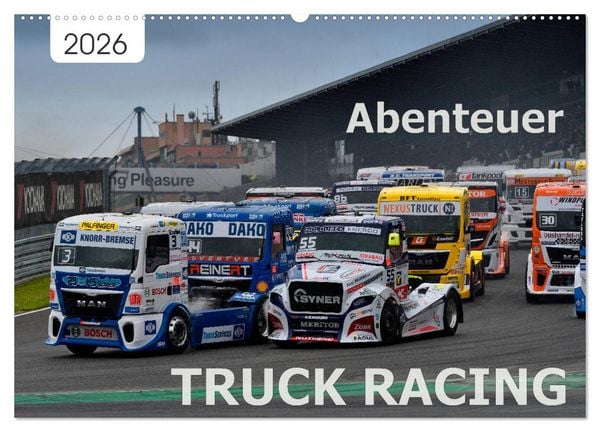Abenteuer TRUCK RACING (Wandkalender 2026 DIN A2 quer), CALVENDO Monatskalender