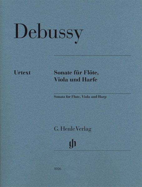 Claude Debussy - Sonate für Flöte, Viola und Harfe