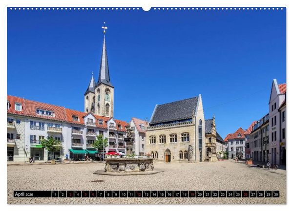 Produktbild: Halberstadt - Das Tor zum Harz (Wandkalender 2026 DIN A2 quer), CALVENDO Monatskalender
