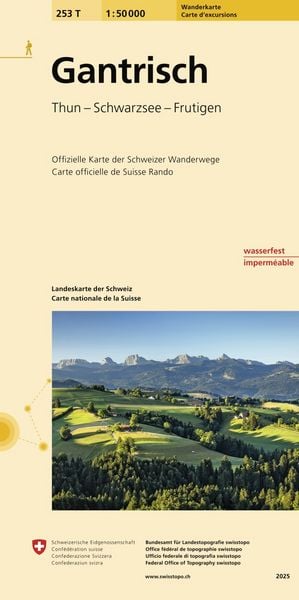 Produktbild: 253T Gantrisch Wanderkarte