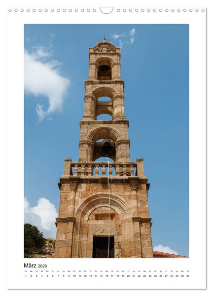 Produktbild: Rhodos, die Sonneninsel (Wandkalender 2026 DIN A3 hoch), CALVENDO Monatskalender