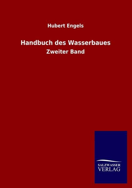 Produktbild: Handbuch des Wasserbaues