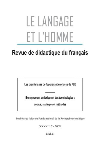 Produktbild: Les Premiers pas de l'apprenant en classe de FLE