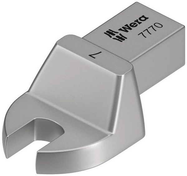 Produktbild: Einsteckmaulschl&uuml;ssel 7770 SW 13mm 9x12mm CV-Stahl WERA