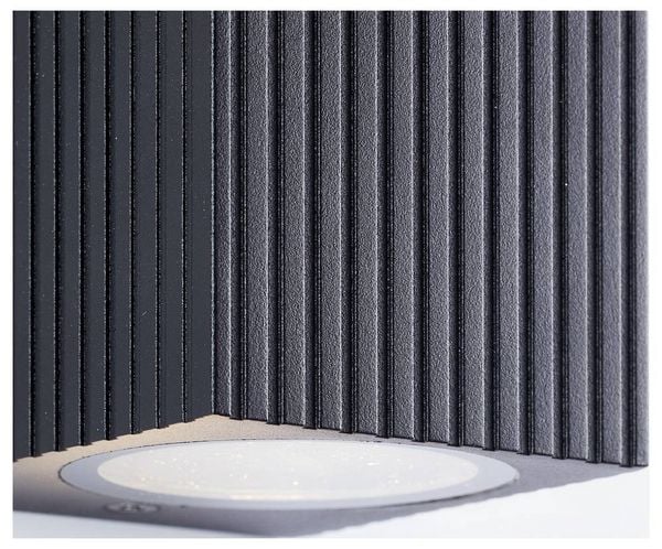 Produktbild: Brilliant Au&szlig;enwandleuchte 40916/06 LED-Au&szlig;enwandleuchte LED GU10 10W Schwarz