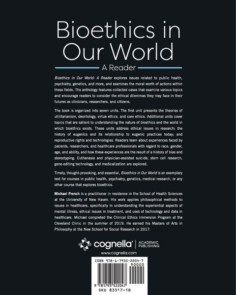 Produktbild: Bioethics in Our World