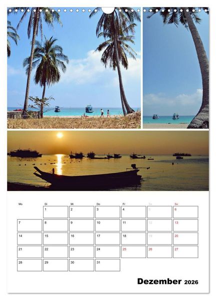 Produktbild: Das bunte Leben in Thailand (Wandkalender 2026 DIN A3 hoch), CALVENDO Monatskalender