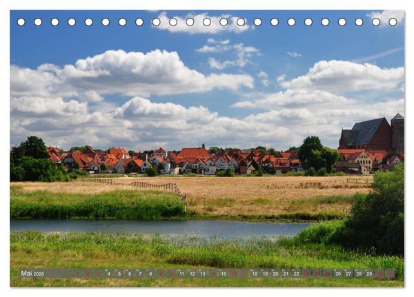 Produktbild: Ansichten meiner Stadt - Verden Aller (Tischkalender 2026 DIN A5 quer), CALVENDO Monatskalender