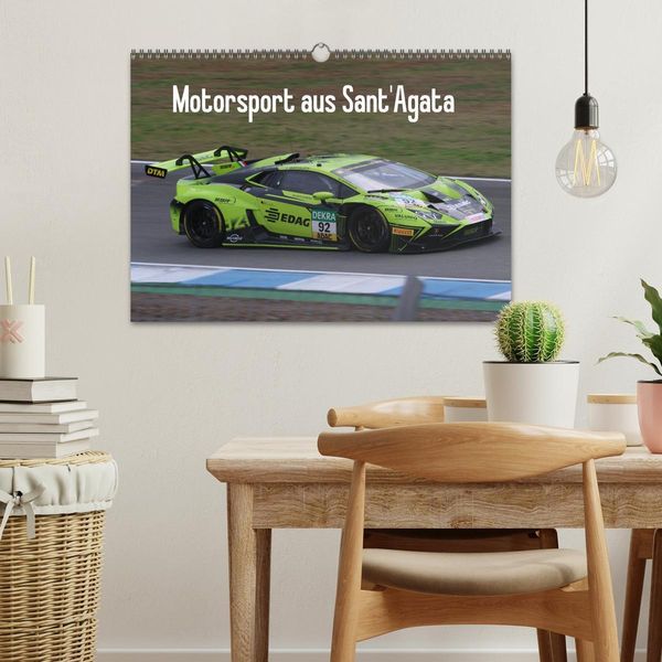 Produktbild: Motorsport aus Sant&rsquo;Agata (Wandkalender 2025 DIN A3 quer), CALVENDO Monatskalender