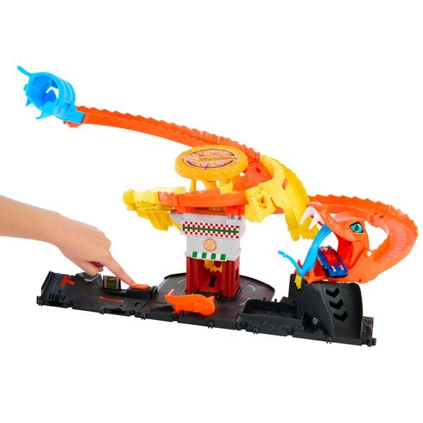 Produktbild: Hot Wheels Arena City Cobra Slam Pizza Attack