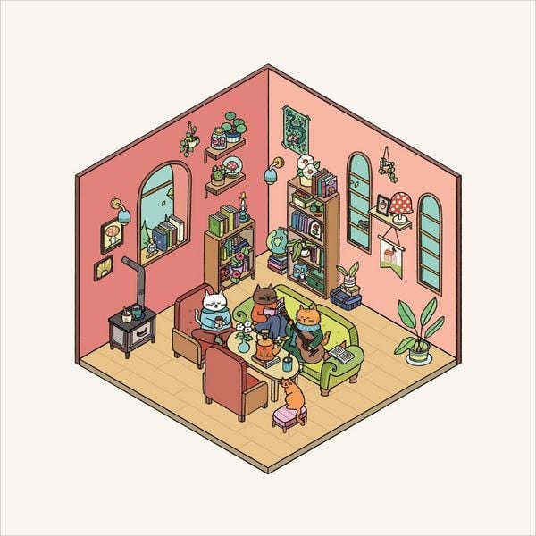 Produktbild: Mein 3D-Stickerhaus &ndash; Cozy Zuhause