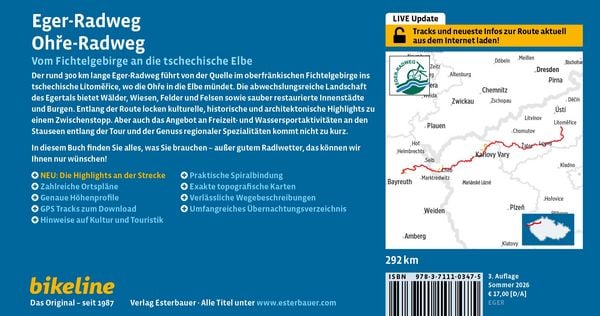 Produktbild: Eger-Radweg &bull; Ohře-Radweg