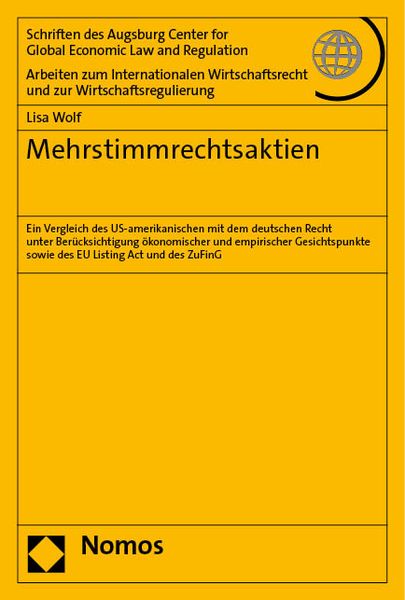 Produktbild: Mehrstimmrechtsaktien