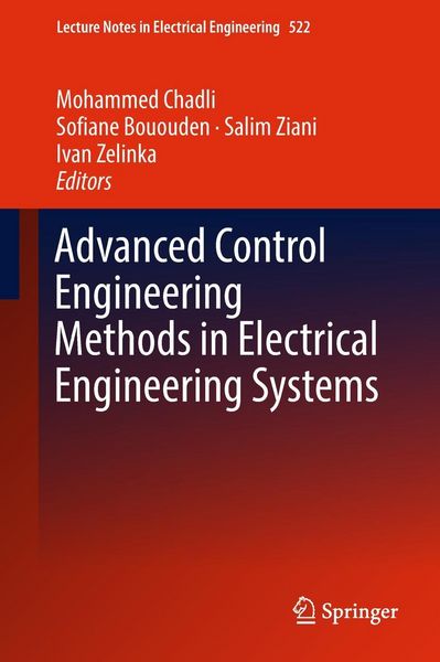 Produktbild: Advanced Control Engineering Methods in Electrical Engineering Systems