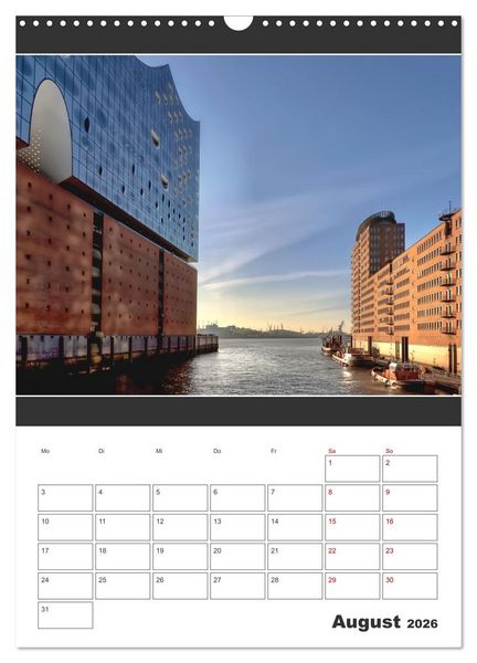 Produktbild: Wahrzeichen Elphi (Wandkalender 2026 DIN A3 hoch), CALVENDO Monatskalender