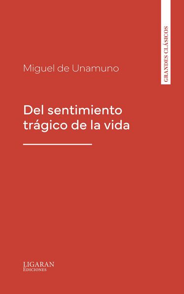 Produktbild: Del sentimiento tr&aacute;gico de la vida