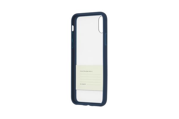 Produktbild: Moleskine Blue Tpu Band Iphone 10 Hard Case